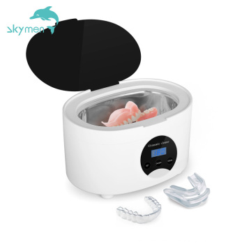 Skymen BSCI 600ML ce rohs personal immersion spectacle cleaner ultrasonic jewlery cleaner mini home use dentistry